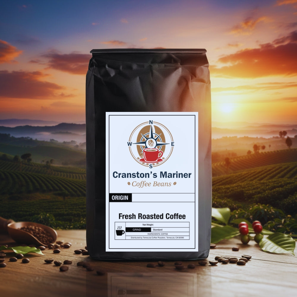 Cranston's Mariner Coffee Beans – fresh roasted single-origin coffee sourced from the world's finest plantations